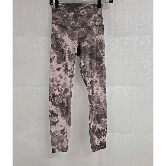 Lululemon Align HR Pant 25” Diamond Dye Mink Bery Gray Pant Soft Nulu Size 4 - Picture 1 of 10